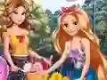 Princesses Bike Trip — free online game