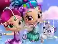 Shimmer and Shine Dress up — free online game