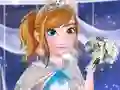 Princesess snowflakes Winter ball — free online game