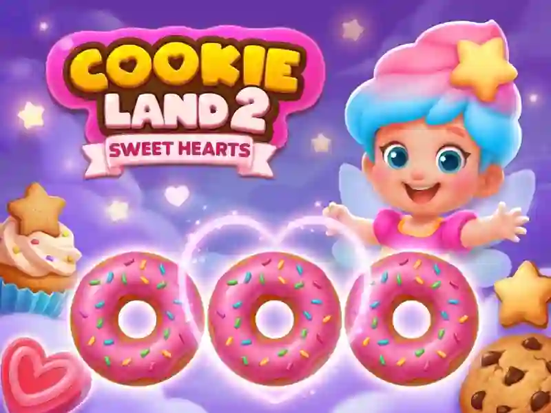 Игра Cookie Land 2: Sweet Hearts онлайн