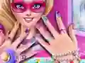 Superhero doll manicure — free online game