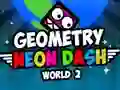 Geometry Neon dash world 2 — free online game
