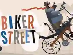 Gêm Biker Street ar-lein