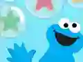 123 Sesame Street: Cookie's Color Burst — free online game