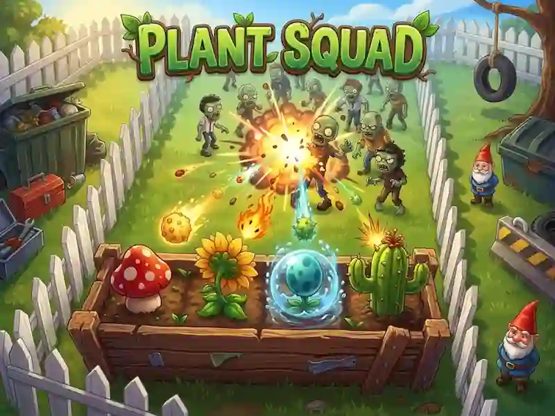 Plant Squad — безкоштовна онлайн гра