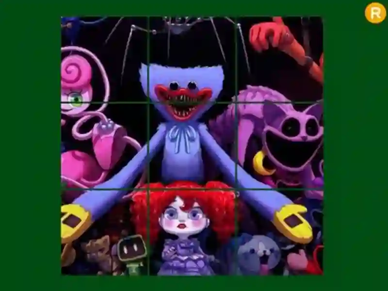 Logħba Poppy Huggy Horror Sliding onlajn