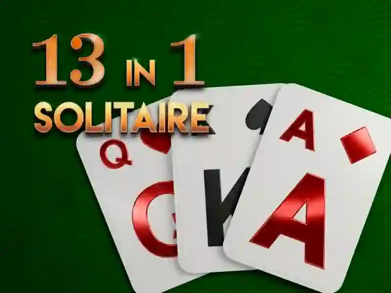 Cluiche Solitaire 13 In 1 Collection ar líne