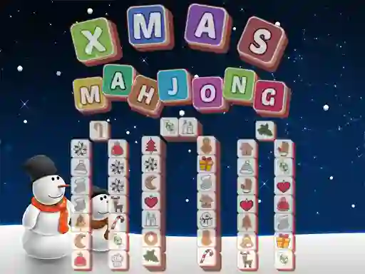 Cluiche Xmas Mahjong Tiles 2023 ar líne