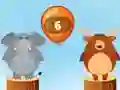 Jungle Balloons Subtraction — free online game