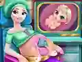 Ice Queen Pregnant Check-Up — free online game