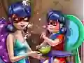 Dotted Girl Toddler Feed