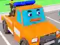 Cartoon Kids Trucks — free online game