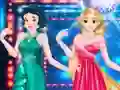 Princesses dress for the royal ball — free online game