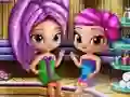 Glittery Genies Realife Sauna — free online game