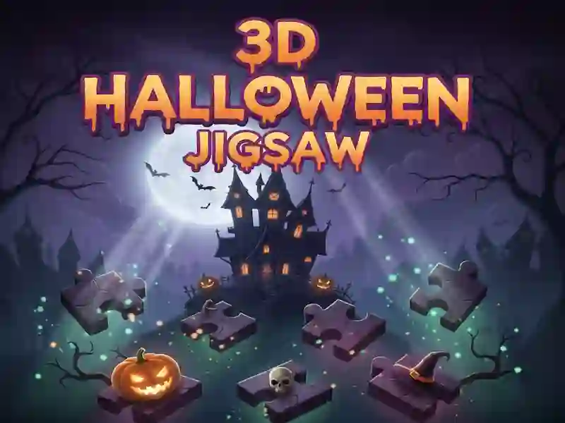 3D Halloween Jigsaw — free online game