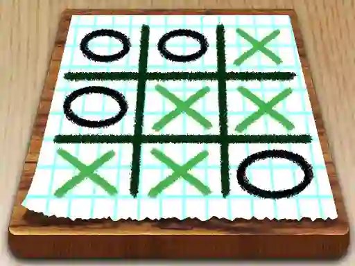 Trò chơi Tic Tac Toe Paper Note trực tuyến