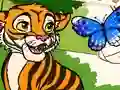 Color Me Jungle Animals — free online game