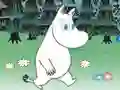 Moomins: reading with adjectives — free online game