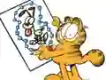 Garfield connects the dots — free online game