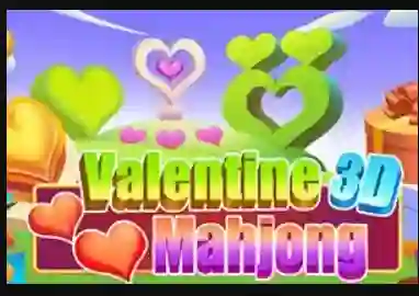 Spel Valentine 3D Mahjong på nätet