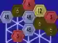 18 hexagons — free online game