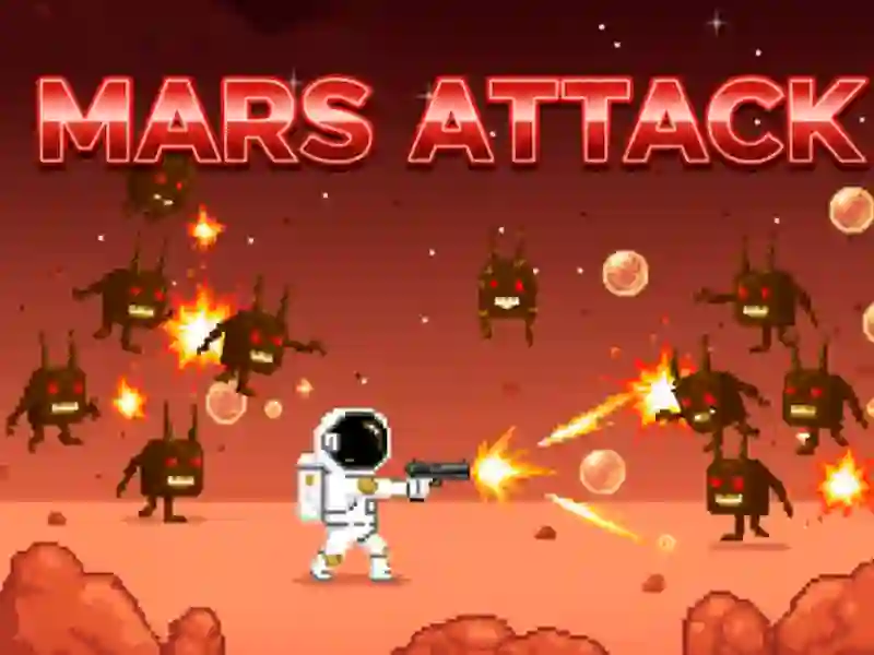 Igra Mars Attack spletu