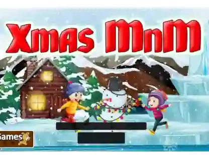 XMAS MNM — free online game