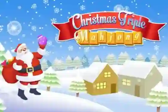 Hra Christmas Triple Mahjong