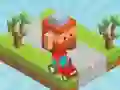 Blocky Road — jogo online grátis