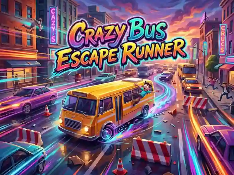 Crazy Bus Escape Runner – ilmainen verkkopeli