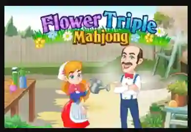 Flower Triple Mahjong — free online game