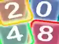 Neon 2048 — free online game