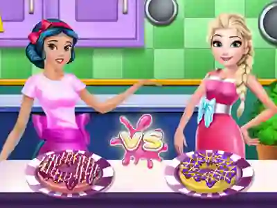 Princesses Cooking Contest — free online game