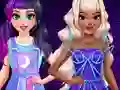 BFF Neon Fashion Dress Up — free online game