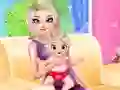 Princess Elsa Baby Born — free online game