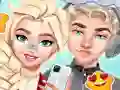 Couple #Selfie Winter Outfit — free online game