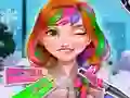 Annie's Winter Chic Hairstyles — free online game