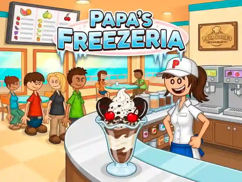Trò chơi Papa's Freezeria trực tuyến