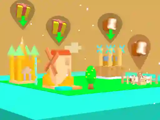 Polygon Village — free online game