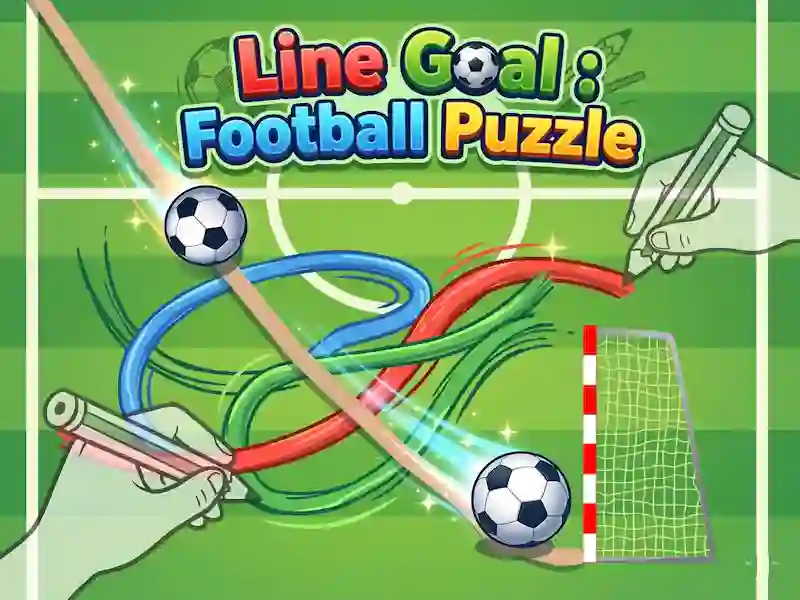 Line Goal : Football Puzzle – tasuta veebimäng