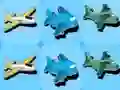 Big Fast Airplanes Match 3 — free online game