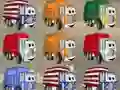 Garbage Trucks Matching — free online game