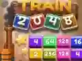 Train 2048 — free online game