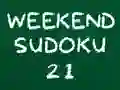 Weekend Sudoku 21 — free online game