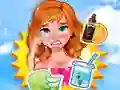 Fun Island: From Sunburn To Smooth Skin — free online game