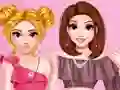 Trendy Ruffle Crop Top Dress Up — free online game