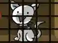 G2L White Cat Rescue — free online game