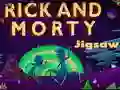 Logħba Rick and Morty Jigsaw onlajn