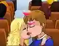 Yellow Bus Kiss — безкоштовна онлайн гра