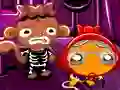Peli Monkey Go Happy Stage 575 Monkeys Go Halloween verkossa